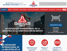 Tablet Screenshot of constructo.com.mx