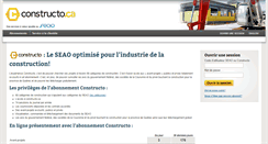 Desktop Screenshot of constructo.ca